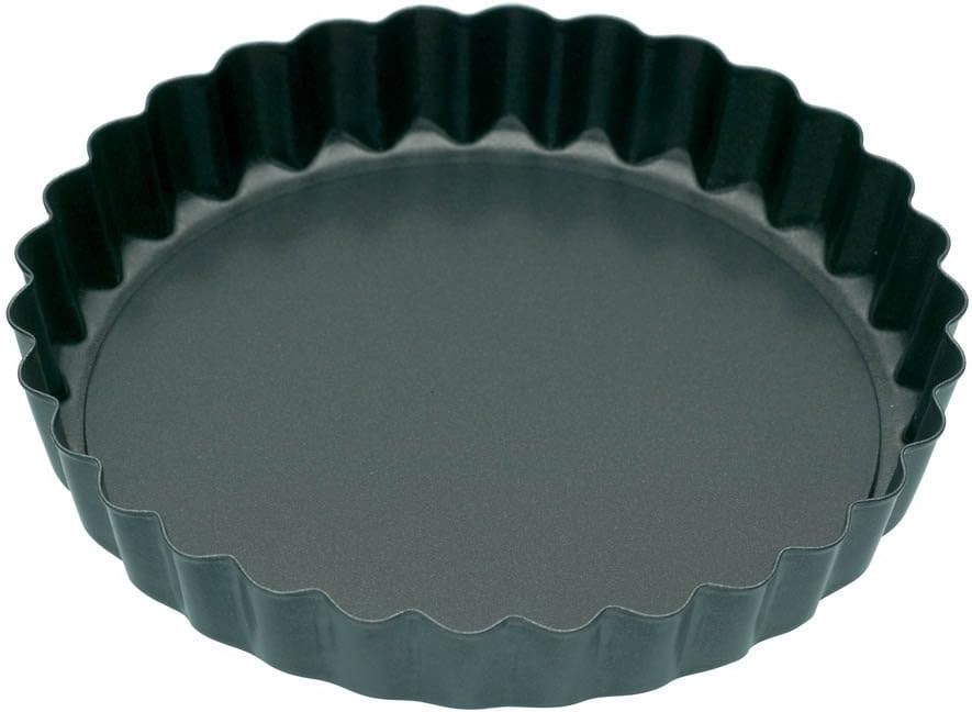 KitchenCraft Non-Stick Fluted Tart Tins with Loose Bases (Set of 4)