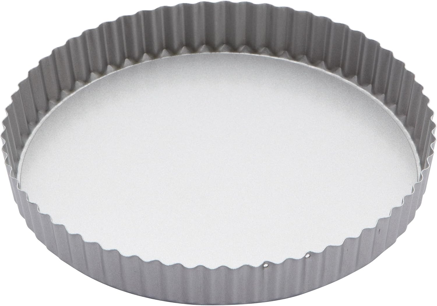 KitchenCraft Non-Stick Round Fluted Flan Tin with Loose Base