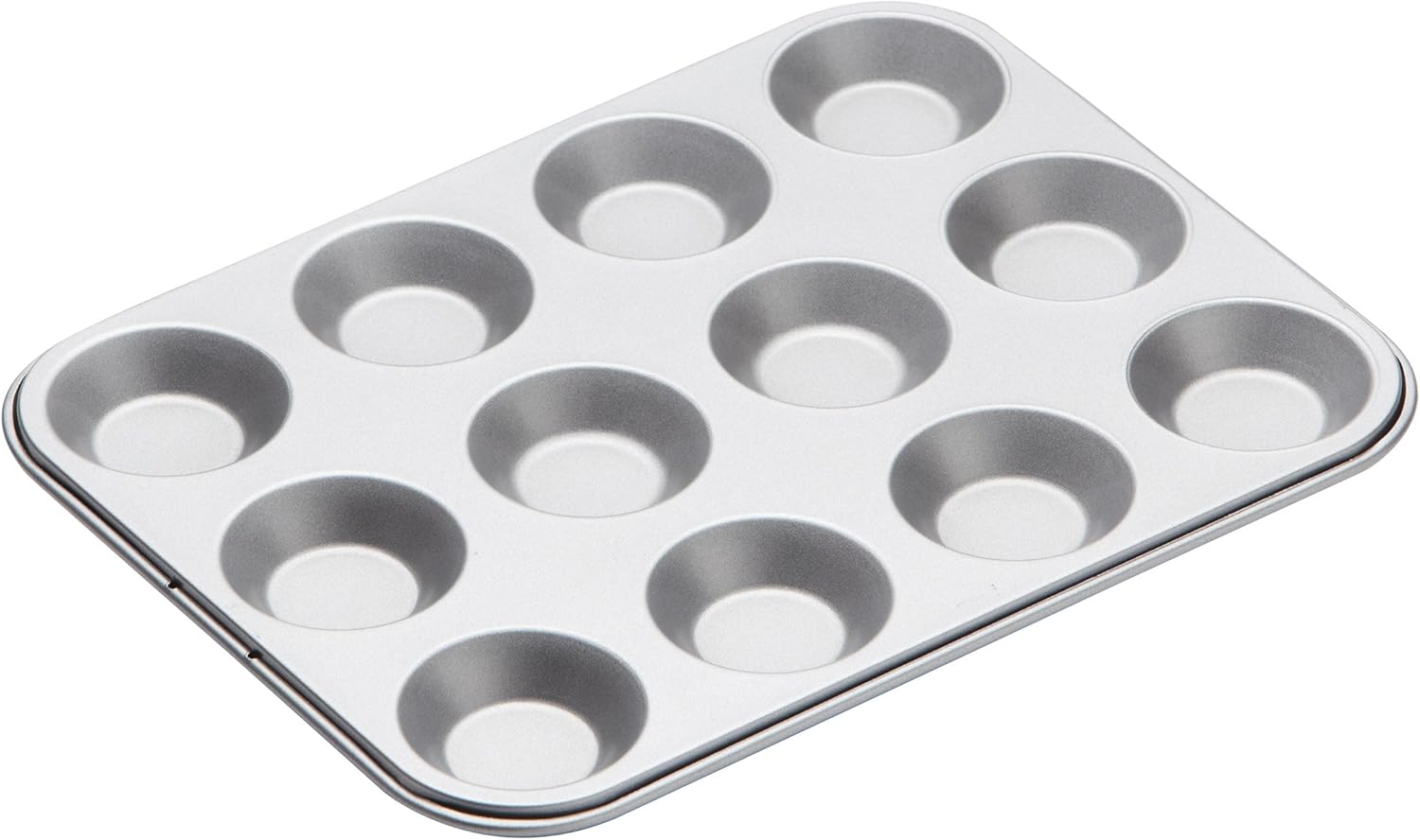 KitchenCraft Non-Stick 12-Cup Shallow Muffin Tin