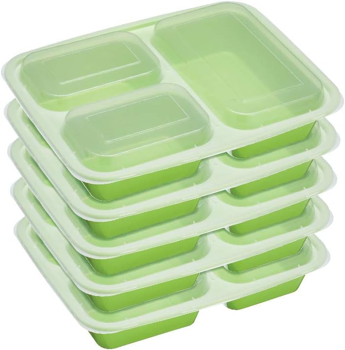 KitchenCraft Healthy Eating Bento Box Set (5-Pack)
