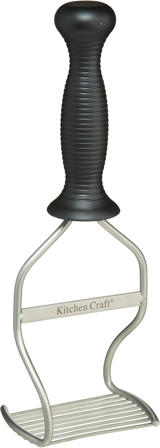 KitchenCraft Ergonomic Stainless Steel Potato Masher